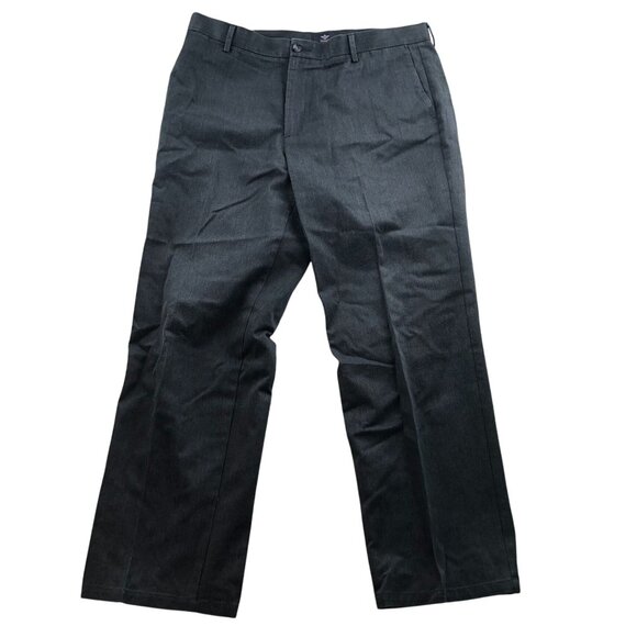 Dockers Mens Dress Pants Size 38x32 Classic Fit Straight Trousers Flat Front - Picture 1 of 11
